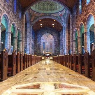 The interior of the Galway Cathedral.